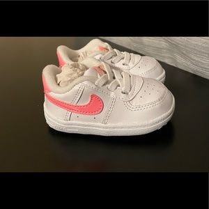 Baby girl Nike Air Force/ Size 3C (US)